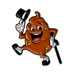 & Barnes Shit Happens Enamel Pin