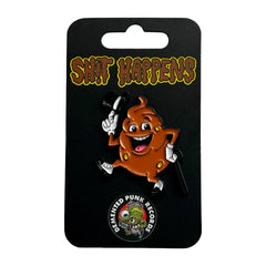 & Barnes Shit Happens Enamel Pin