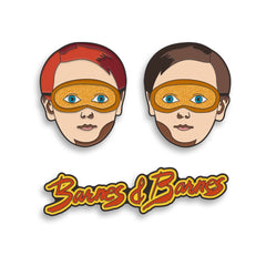 Barnes & Barnes Pancake Dream Enamel Pin Set