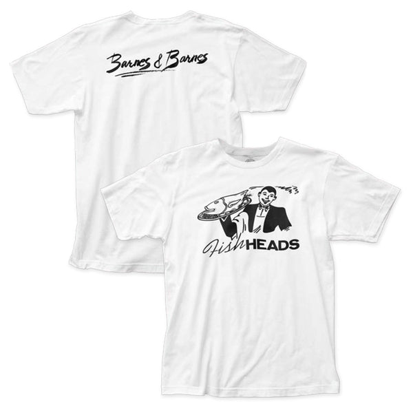 Barnes & Barnes “Fish Heads" T-Shirt WHITE