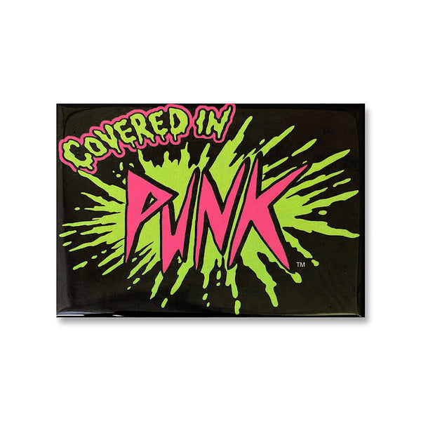 Covered In Punk Logo Magnet