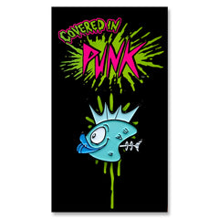 BLUE FISH HEADS TOON: ENAMEL PIN
