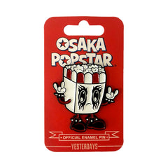 Kawaii Black Metal Set of 4 Enamel Pins