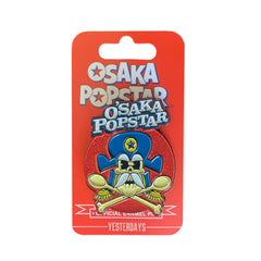 Osaka Popstar Crunchy Crossbones Enamel Pin