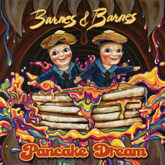 Barnes & Barnes “Pancake Dream” 2 LP Limited Edition Autographed Neon Splatter Vinyl