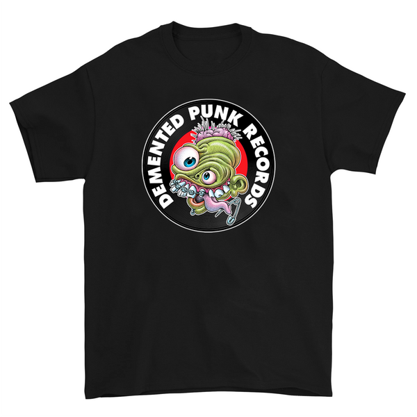 Demented Punk Records Logo T-shirt