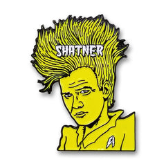 Shatner Enamel Pin