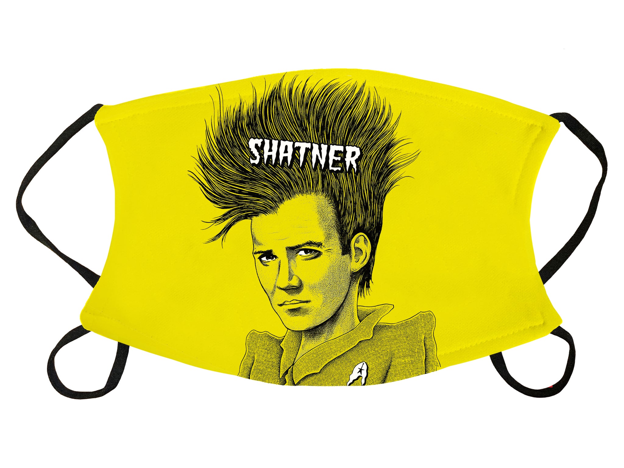 William Shatner/The Cramps 12 (Neon Yellow Vinyl w/ Black Splatter)